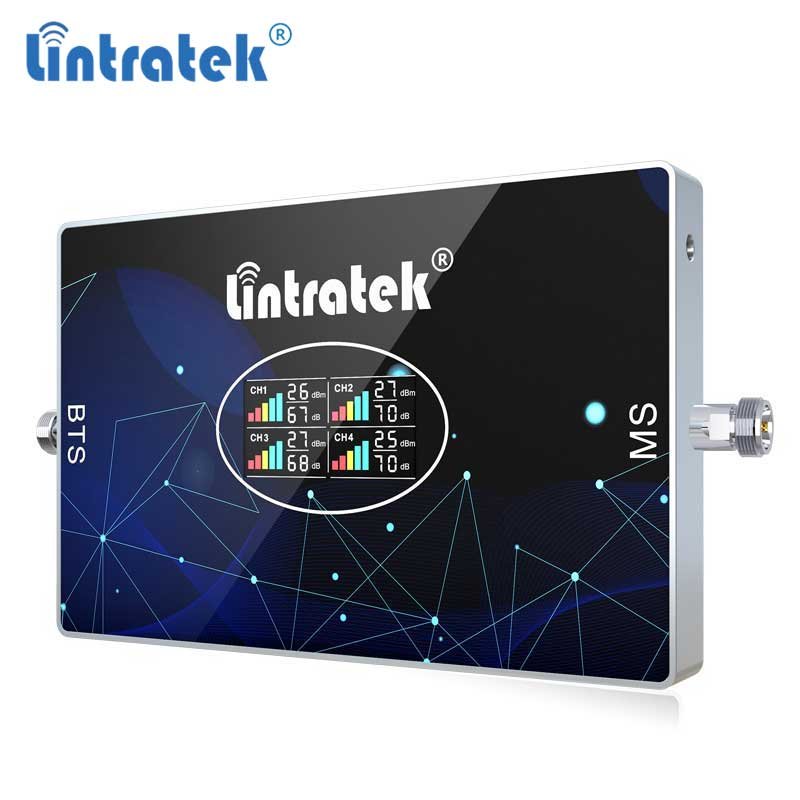 Lintratek Quad Band B28 2G 3G 4G Network Signal Repeater/Booster